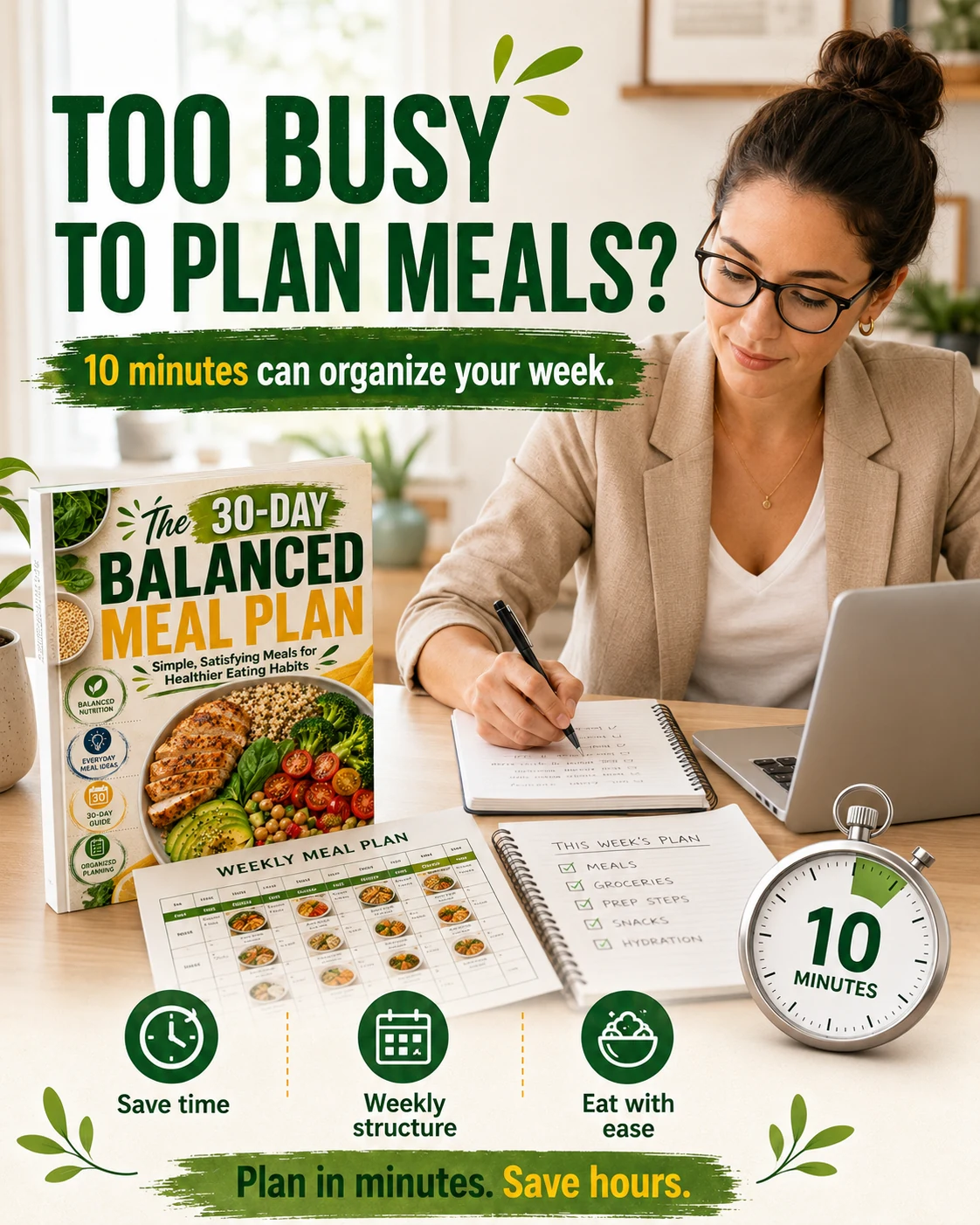 Planning meals in minutes